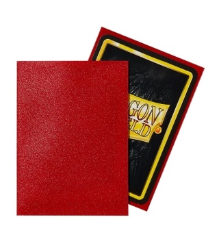 Koszulki na karty Dragon Shield - Ruby 100 Standard Matte