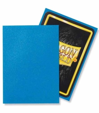 Koszulki na karty Dragon Shield - Sapphire 100 Standard Matte