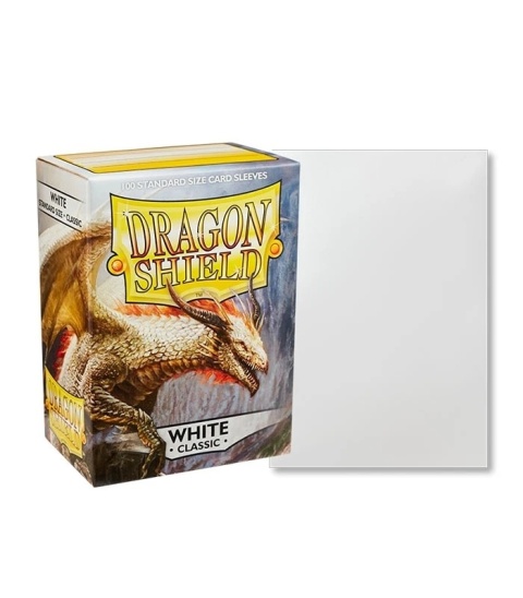 Dragon Shield - White 100 Standard Classic