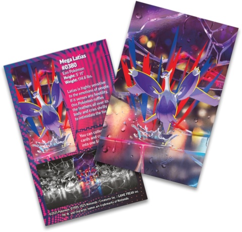 Pokémon TCG: Mega Heroes Mini Tin - Latias