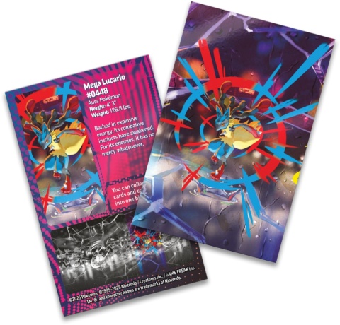 Pokémon TCG: Mega Heroes Mini Tin - Lucario