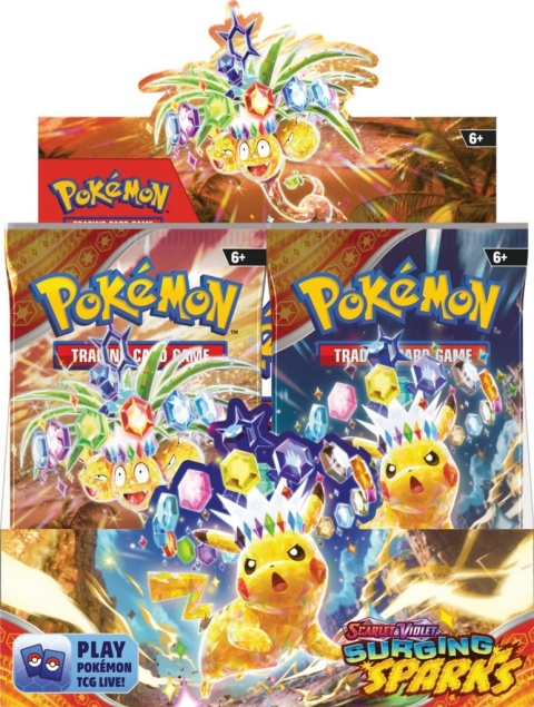 Pokemon TCG: SV 08 Surging Sparks - Booster Box