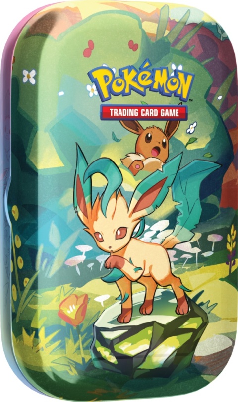 Prismatic Evolutions - Mini Tin - Leafeon