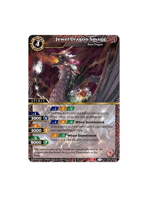 Battle Spirits Saga - EX01: Expansion Set 01 - Elemental Spark
