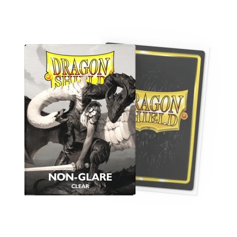 Koszulki na karty Dragon Shield - Clear 100 Non-Glare Matte
