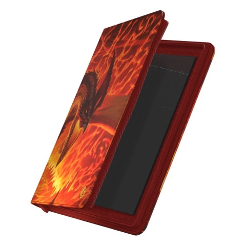 Ultimate Guard Zipfolio 360 Xenoskin Magic: The Gathering "Tarkir: Dragonstorm" - Magmatic Hellkite