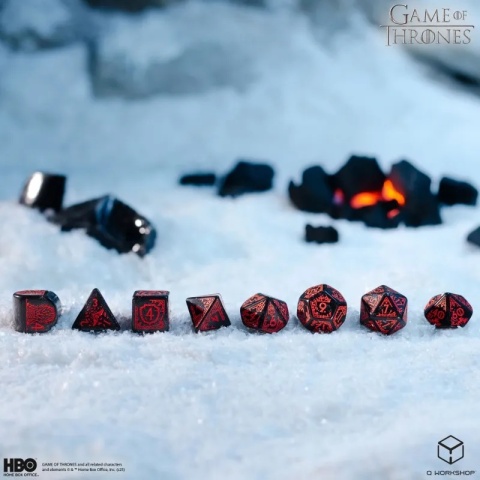 Zestaw Kości Gra o Tron - Targaryen
