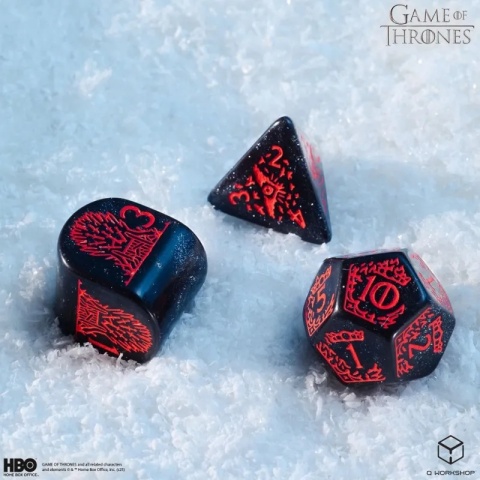 Zestaw Kości Gra o Tron - Targaryen