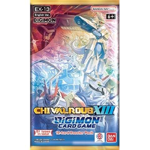 Digimon Card Game: Chivalrous XIII EX-13 - Booster