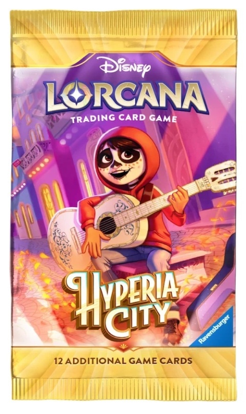 Disney Lorcana TCG: Hyperia City - Booster Pack