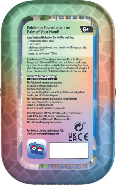 Pokémon TCG: Lumiose City Min Tin - Meganium